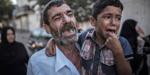 Bocah Gaza Ditemukan Hidup Setelah 4 Hari Dikabarkan Tewas
