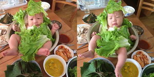 Imut, 'Salad Bayi' Buatan Tiongkok
