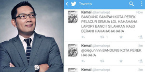 Ridwan Kamil Polisikan Akun @kemalsept Karena Lecehkan Kota Bandung