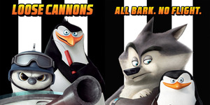 4 Poster Karakter Konyol Penguins of Madagascar