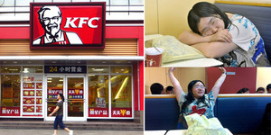 Diputus Pacar, Wanita Patah Hati Tinggal di Restoran KFC Selama Seminggu