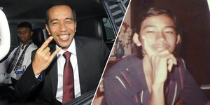 Foto Napak Tilas Presiden Jokowi Semasa Muda
