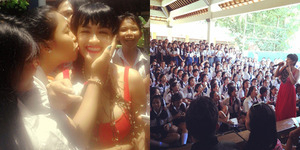 Foto: Pakaian Seksi Julia Perez di SMP Bali Diprotes Publik