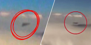 Video Penampakan UFO Sejajar dengan Pesawat Air France