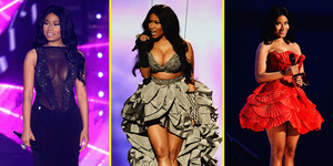 8 Gaun Seksi Nicki Minaj di MTV EMA 2014