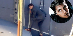 Tanpa Stuntman, Tom Cruise Bergelantungan di Pesawat di Mission Impossible 5