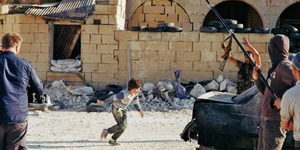 Video Aksi Heroik Bocah Suriah Kena Tembak Ternyata Hoax