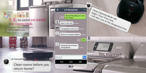 LG HomeChat, Aplikasi Chatting dengan Kulkas dan Microwave