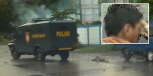 Video Muhammad Arif Tewas Tertembak Bukan Tertabrak Water Canon