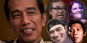 4 Artis Mulai Tarik Dukungan dari Jokowi