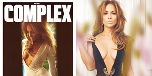 Jennifer Lopez Pose Sensual di Majalah Complex