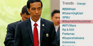 Kecewa Jokowi Ajukan Budi Gunawan, #ShameOnYouJokowi Mendunia