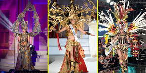 Kostum Nasional Indonesia Juara Ajang Kecantikan Dunia