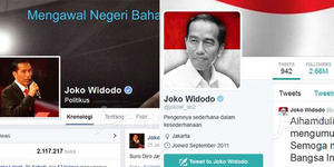 Netizen Tertipu, Akun Twitter dan FB Jokowi Ternyata Palsu