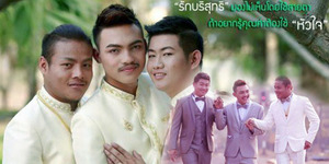 3 Pria Gay Thailand Langsungkan Pernikahan 'Threesome'