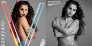 Foto Seksi Selena Gomez Topless di Majalah V