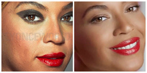 Foto Wajah Asli Beyonce Tanpa Editan, Jerawatan dan Tak Mulus!