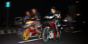 Geng Motor Batam Rekrut Anggota Sebar Formulir di Sekolah