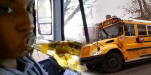 Selfie Nenggak Bir, Sopir Bus Sekolah Dipecat