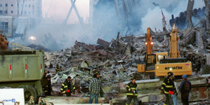Hantu Wanita Muncul di Reruntuhan Gedung WTC