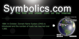 Symbolic.com, Domain 'Dot Com' Pertama Ulang Tahun ke-30