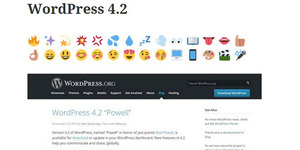 WordPress 4.2 'Powell' Dukung Emoji