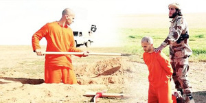 Tawanan ISIS Dipaksa Gali Lubang Kubur Lalu Dipenggal