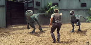 Chris Pratt Berhasil Jinakkan Velociraptors di Jurassic World