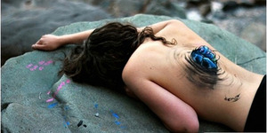 Foto Seni Body Painting Jeampiere, Seksi Tapi Mengerikan