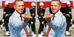 Presiden Turki Selfie Dengan Peti Mati Prajurit Jadi Polemik