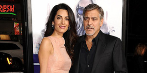 Foto Amal Clooney-George Clooney Ketahuan Ciuman Mesra