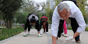 Merangkak jadi Tren Olahraga di Tiongkok