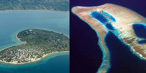 7 Pulau Unik-Menarik, Wah Ada Pulau smiley dan Pulau Hati
