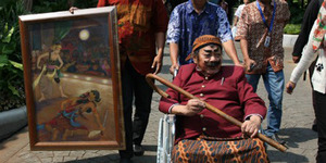 Tawarkan ke Jokowi, Lukisan Pak Raden Malah Dibeli Prabowo