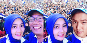 Ridwan Kamil Cemburu Istrinya Foto Selfie Mesra dengan Lee Min Ho