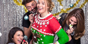 Sweater Natal Cantik Bisa Dimakan