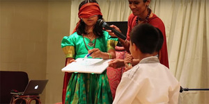 Wow! Gadis 9 Tahun Ini Bisa Membaca Tanpa Penglihatan