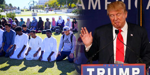 Muslim Amerika Gelar Salat Bersama Tolak Donald Trump