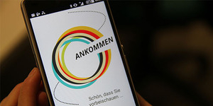 Ankommen, Aplikasi untuk Bantu Pengungsi Buatan Jerman