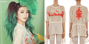 Joy Red Velvet Juga Pernah Pakai Baju Bertulisan Arab