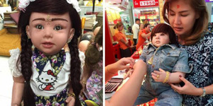 Maskapai Thailand Perlakukan Boneka Gaib Sebagai Anak-anak