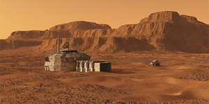 Peneliti Akan Pasang Beton di Mars, Buat Apa?