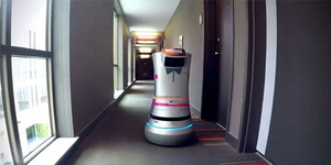 Relay, Robot Canggih Bisa Antar Makanan ke Tamu Hotel