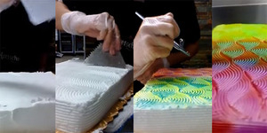Video Cara Buat Kue Tart Berubah Warna Kayak Bunglon