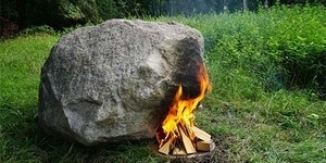 Batu Canggih, Bisa Pancarkan WiFi Saat Dibakar