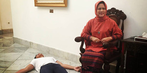 Foto Pingsan Anak Jokowi, Kaesang Pangarep Bikin Netizen Ketawa