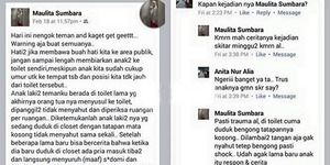 Heboh, Ada Bocah Disodomi di Toilet Mal Bandung