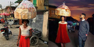 Tak Sengaja Terpotret, Wanita Penjual Roti Jadi Model Terkenal
