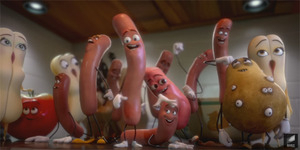 Aksi Kocak Sosis Selamatkan Diri Sebelum Dimasak di Trailer Sausage Party