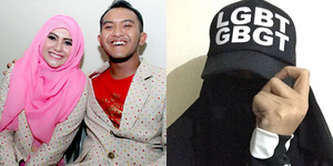 Anti LGBT, Indadari Istri Caisar Pakai Topi 'LGBT GBGT'